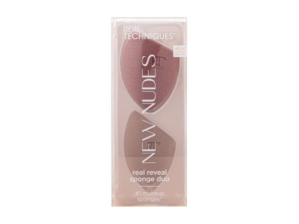 Real Techniques New Nudes Real Reveal Sponge Duo (W) 1ks, Aplikátor