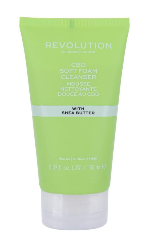 Revolution Skincare Nourishing Soft Foam CBD (W) 150ml, Čistiaca pena