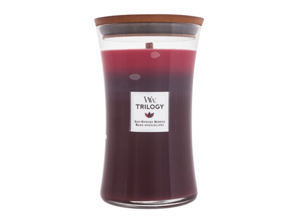 WoodWick Trilogy Sun Ripened Berries (U) 610g, Vonná sviečka