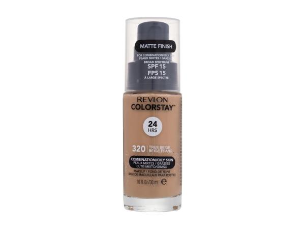 Revlon Colorstay Combination Oily Skin 320 True Beige (W) 30ml, Make-up SPF15