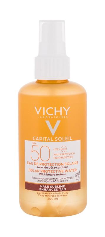 Vichy Solar Protective Water Enhanced Tan Capital Soleil (W)  200ml, Opaľovací prípravok na telo