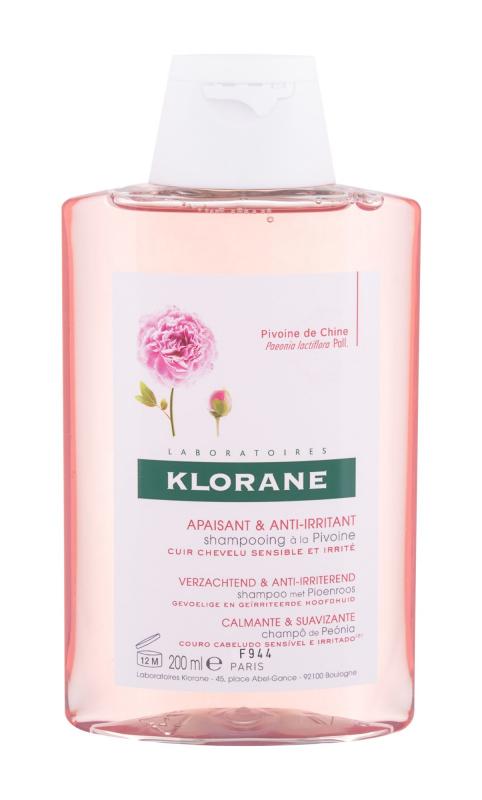 Klorane Soothing & Anti-Irritating Peony (W)  200ml, Šampón