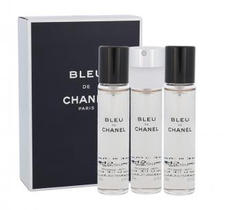Bleu de Chanel (M) 3x20ml, Toaletná voda Náplň