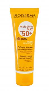 BIODERMA Max Tinted Cream SPF50+ Photoderm 40ml, Opaľovací prípravok na tvár