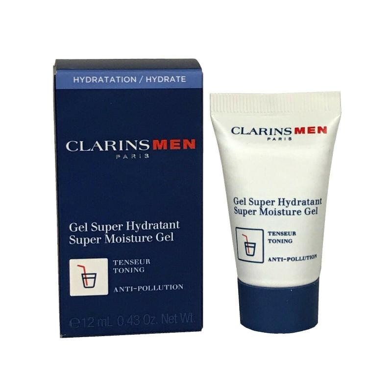 Clarins Men Super Moisture Gel 12ml, Pleťový gél (M)