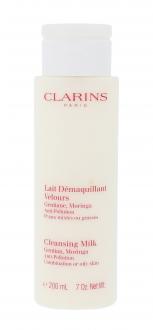 Clarins Cleansing Milk With Gentian 200ml, Čistiace mlieko (W)