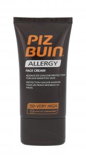 PIZ BUIN Allergy Face Cream SPF50+ 40ml, Opaľovací prípravok na tvár