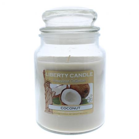 Liberty Candle Coconut 510g, Vonná sviečka (U)