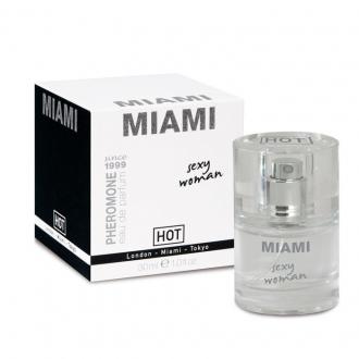 HOT PHEROMONE PARFUM MIAMI Sexy Woman 30ml - dámske feromóny (W)
