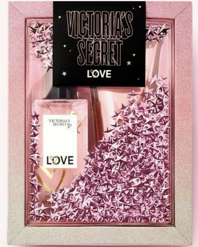 Victoria´s Secret Love 75ml + 100ml, Telový sprej, sada (W)