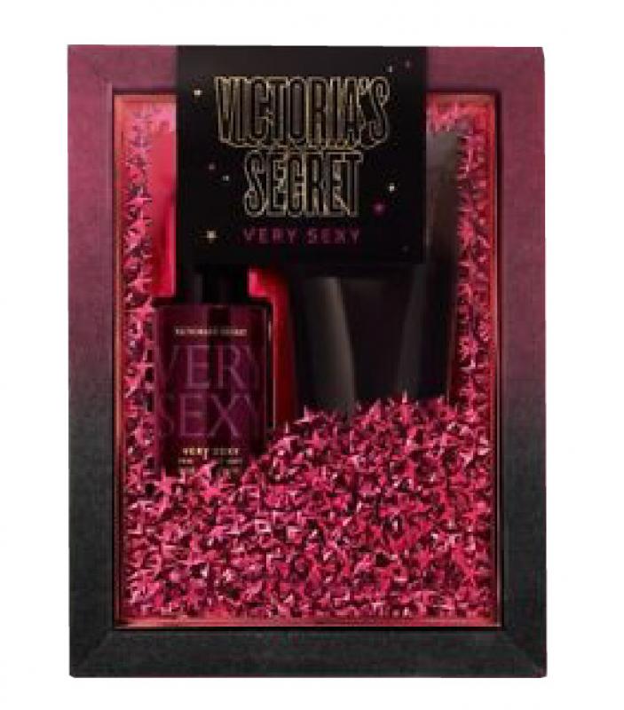 Victoria´s Secret Very Sexy 75ml + 100ml, Telový sprej, sada (W) 1