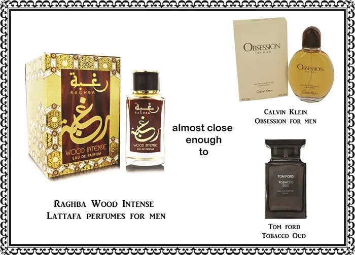 Klon parfumu Tom Ford Tobacco Oud - Lattafa Raghba Wood Intense