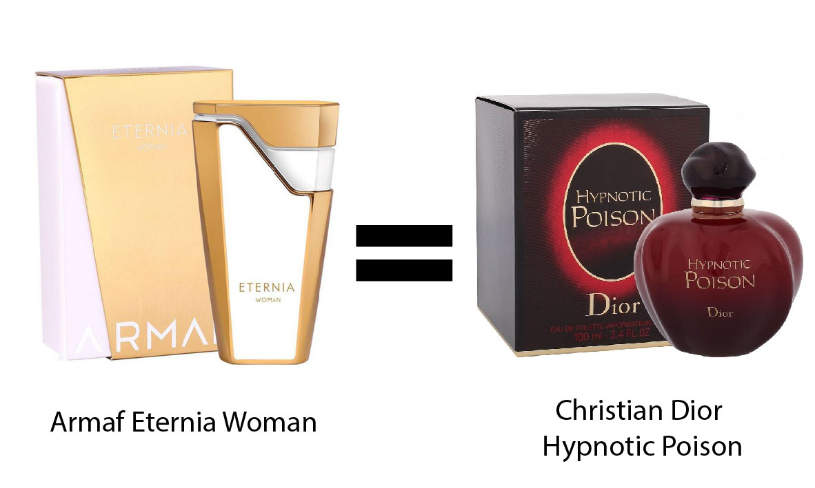Armaf Eternia Woman klon parfumu Dior Hypnotic Poison