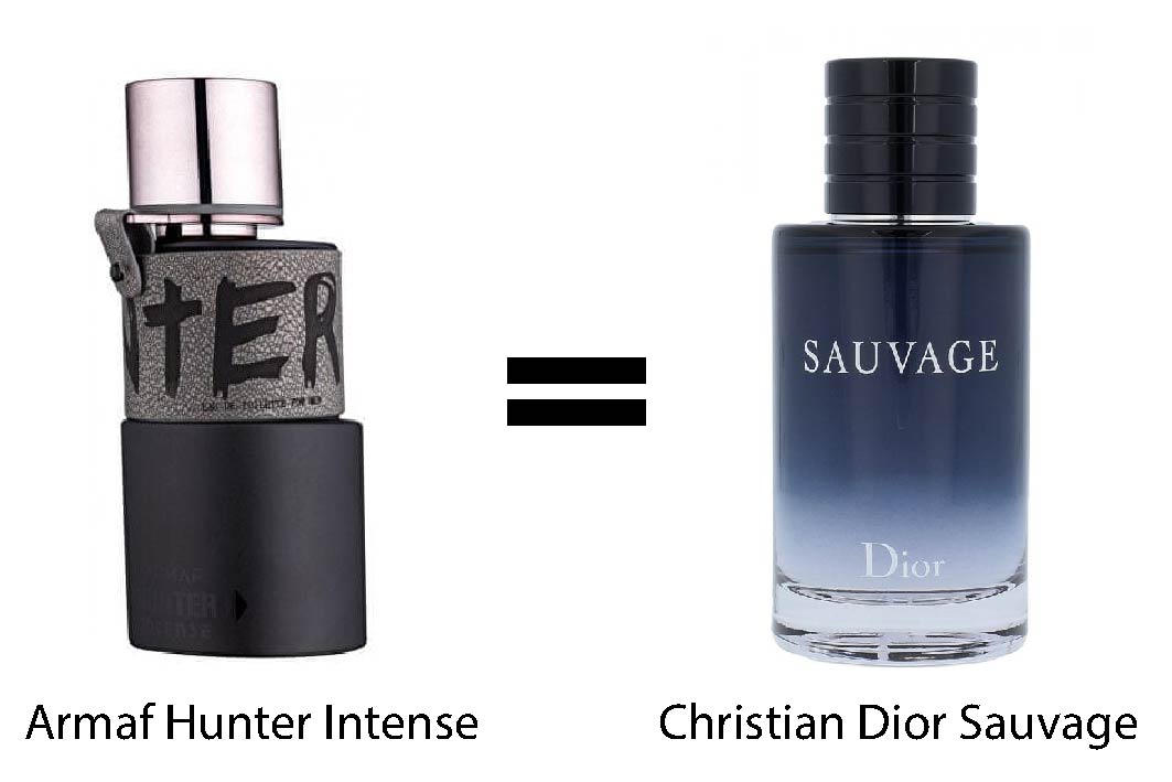 Armaf Hunter intense klon vône Christian Dior Sauvage
