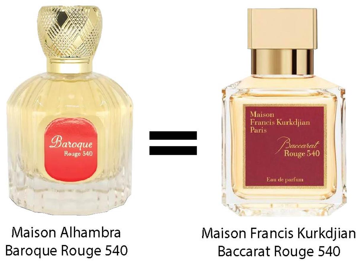 Eau de Parfum Baroque Rouge 540 – 100 ml de Maison al Hambra Baccarat Rouge 540 Maison Francis Kurkdjian lazyload