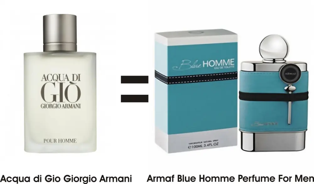 Armaf Blue Homme is Armani Acqua Di Gio clone