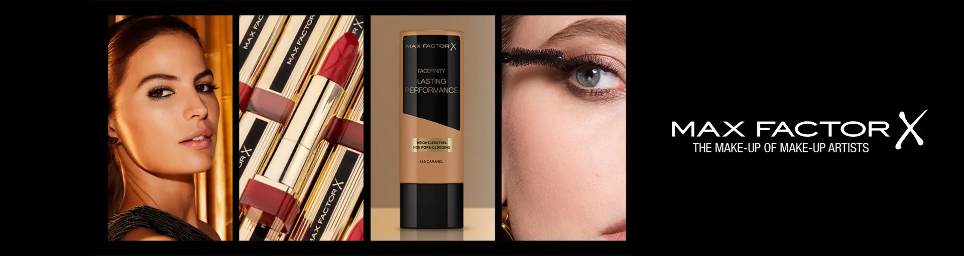 Max Factor banner